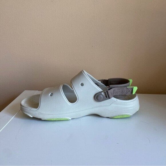 CROCS Classic All Terrain Sandal Mens 13 Bone Double Strapped - Picture 7 of 7